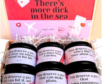 Breakup care package, advent calendar for women, divorce gift