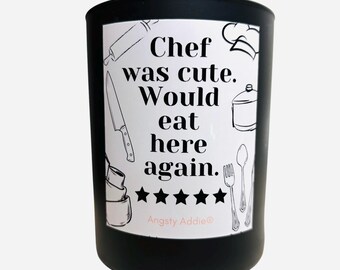 Funny Chef Candle | Gift for Chef | Funny Chef Gift | Chef Appreciation Gift | Culinary School Graduation Gift