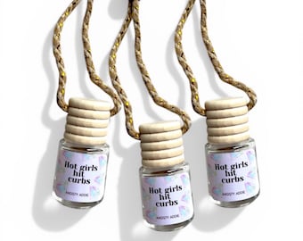 Funny car air freshener, hot girls hit curbs, car accessories for women