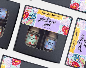 Plant lover gift idea, car freshener hanging, plant lover gift box