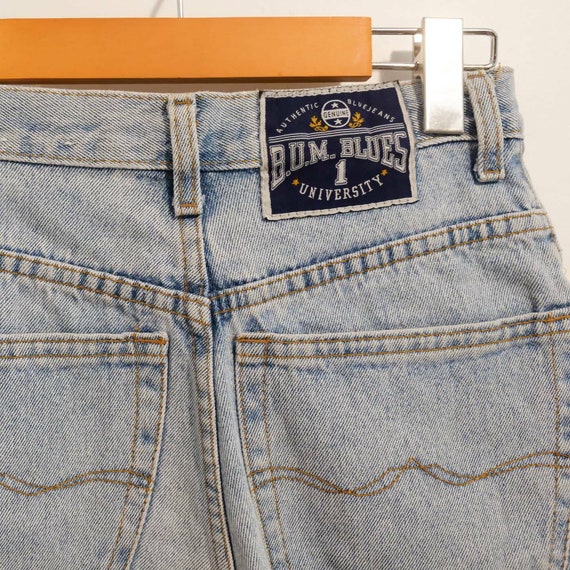 Petite Denim Vintage High-Waisted Mom Shorts Jean