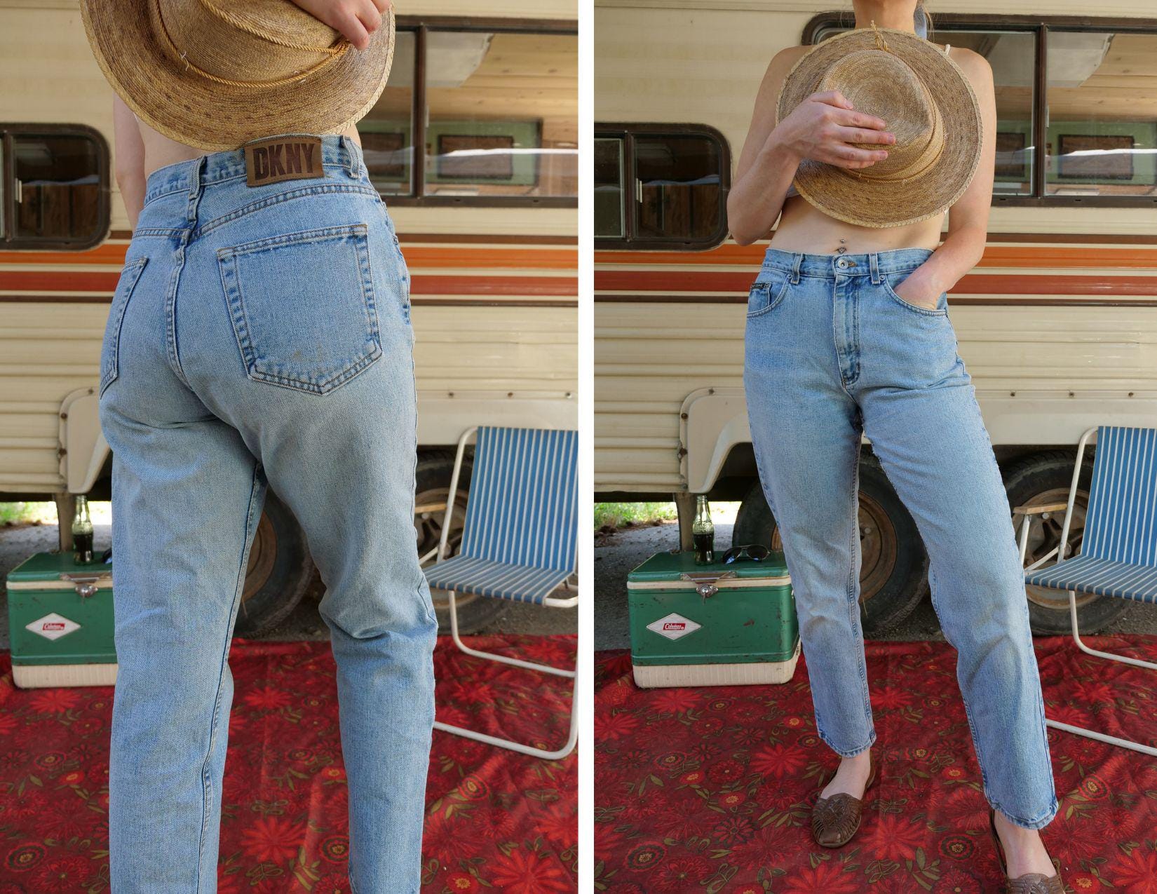 90s Dkny Jeans - Etsy