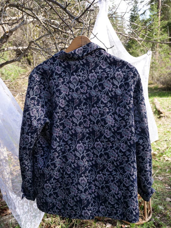 Vintage Floral Tapestry Shacket: Northern Reflect… - image 8