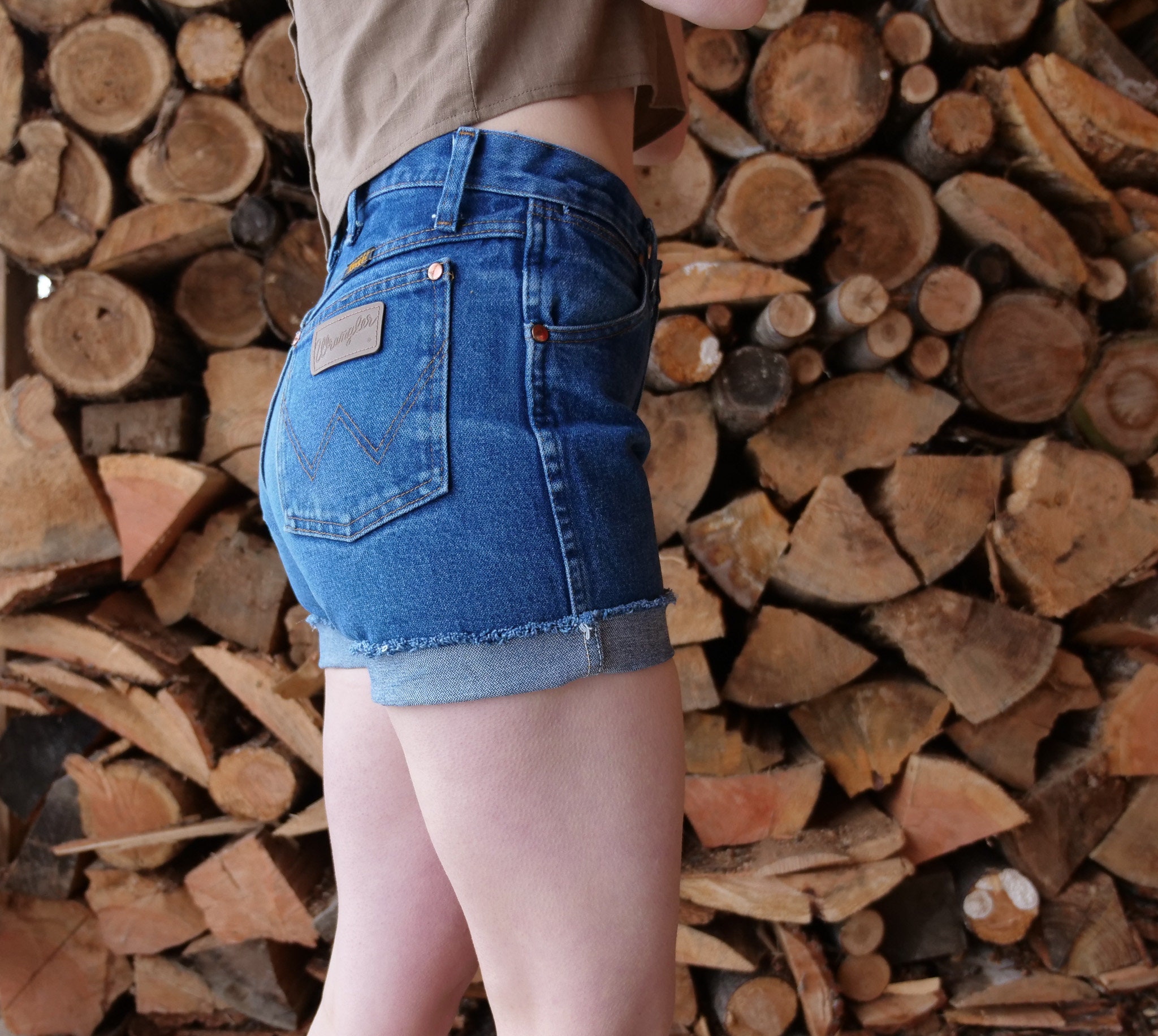 Cowgirl Denim Shorts Etsy Canada