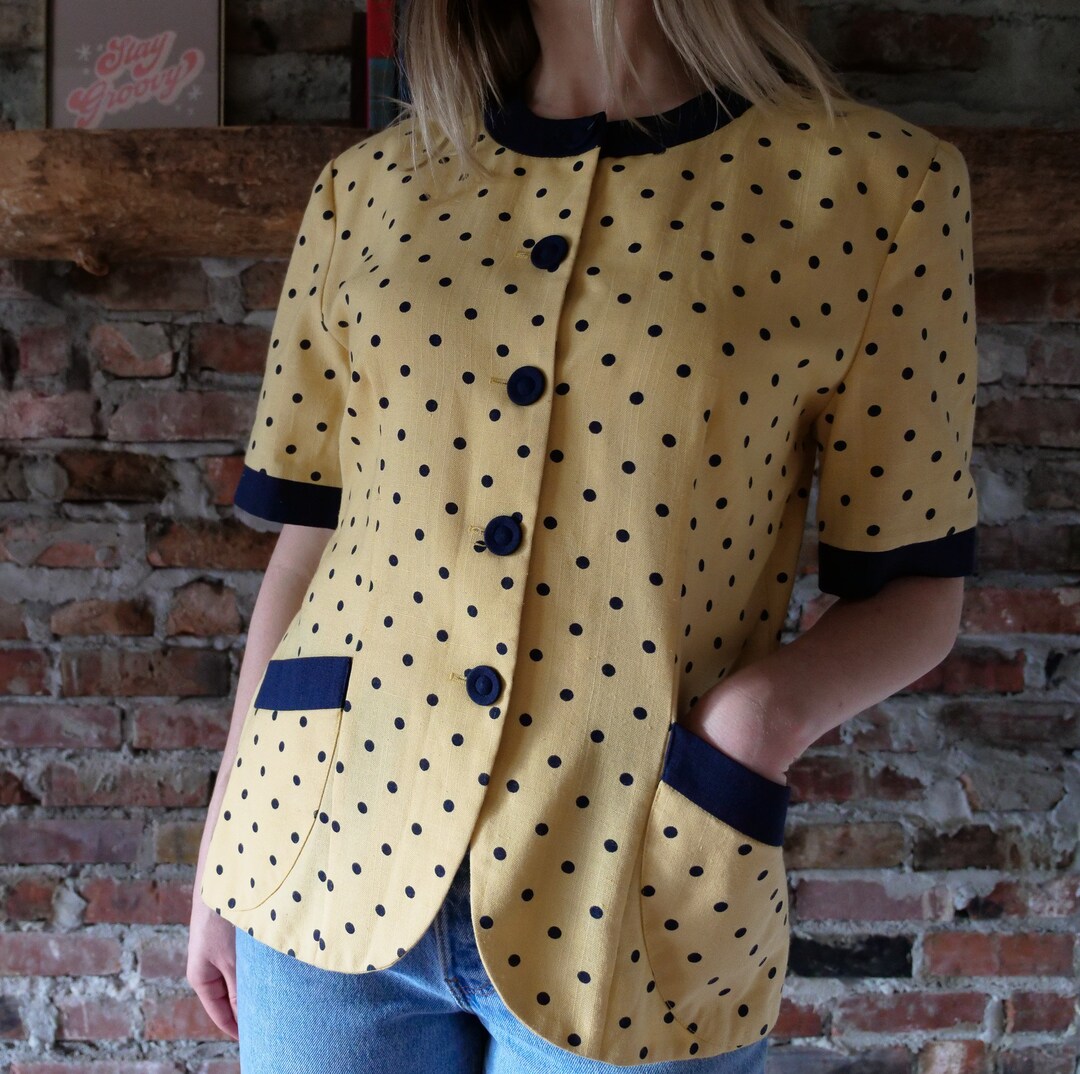 Women Autumn Black Vintage Shirts Linen Stand Long Sleeve Button Blouses main image 0
