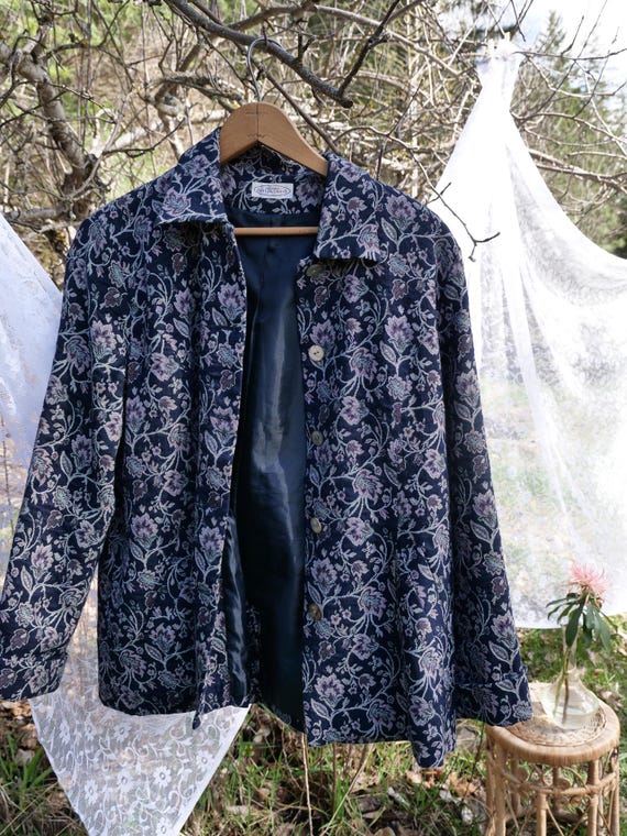 Vintage Floral Tapestry Shacket: Northern Reflect… - image 7