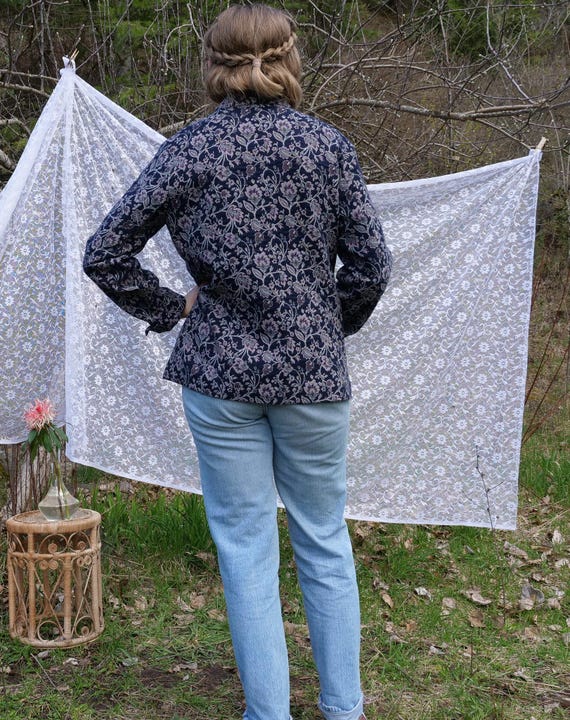 Vintage Floral Tapestry Shacket: Northern Reflect… - image 6