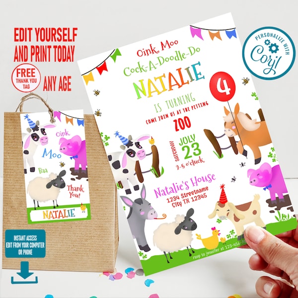 Petting Zoo - Etsy
