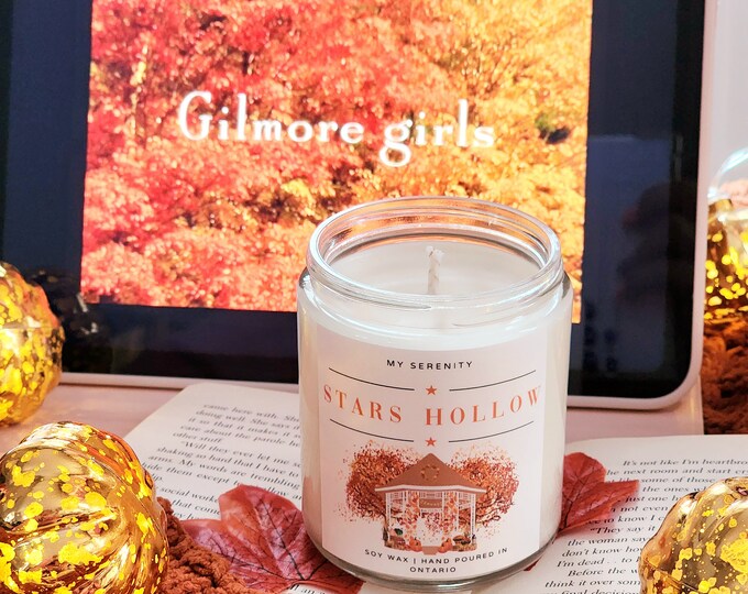 Stars Hollow Candle Gilmore Girls Candle Fall Candles 100 Soy Wax Etsy