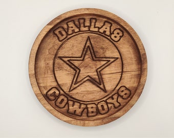 Dallas Cowboys Key - Catchall - Valet Tray - Nightstand Organizer - Desktop de-clutter