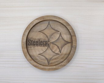 Pittsburgh Steelers Key - Catchall - Valet Tray - Nightstand Organizer - Desktop de-clutter