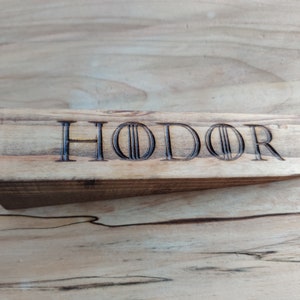 Hodor Door Stop Special Walnut