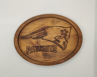 New England Patriots Key - Catchall - Valet Tray - Nightstand Organizer - Desktop de-clutter