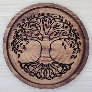 Tree of Life Key - Catchall - Valet Tray - Nightstand Organizer - Desktop de-clutter