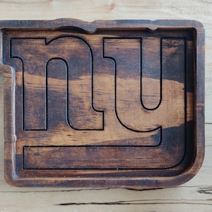 NY Giants Key - Catchall - Valet Tray - Nightstand Organizer - Desktop de-clutter
