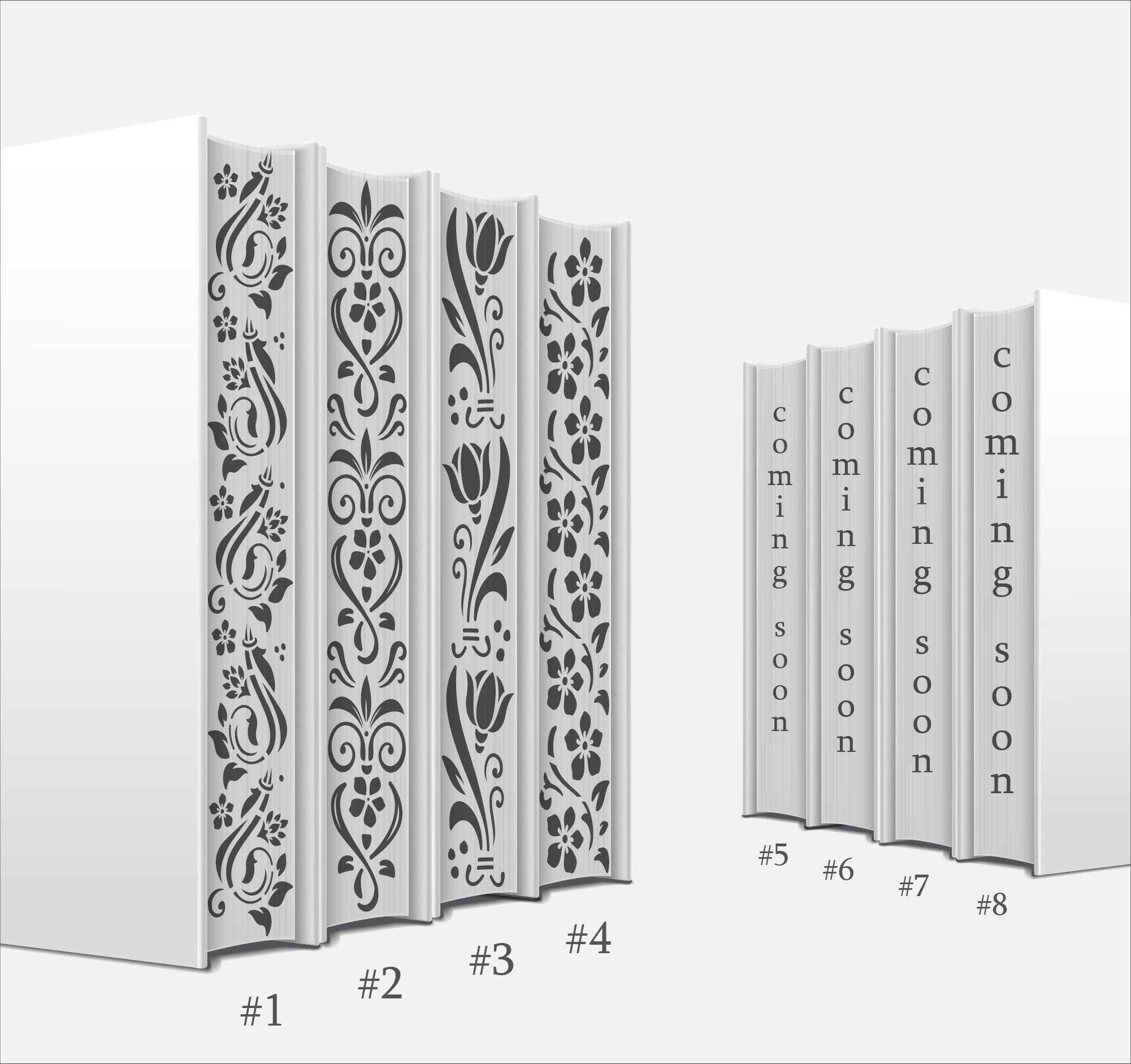 Custom stencil sprayed book edges Pre Order Etsy