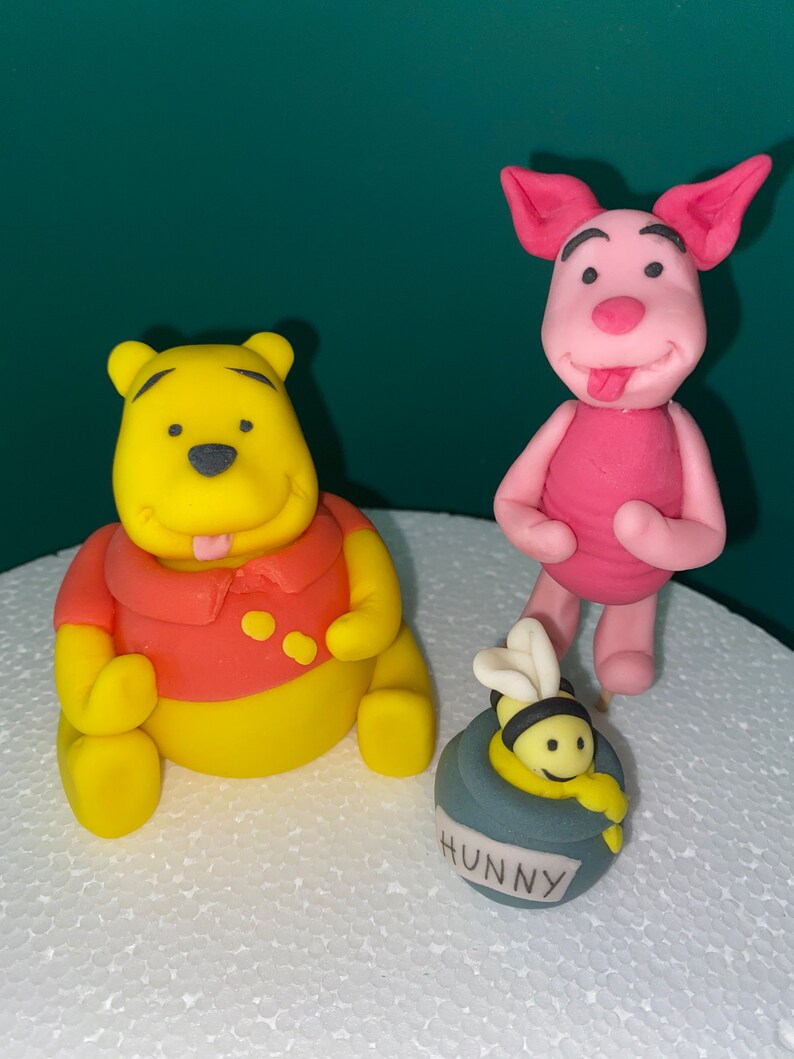 winnie the pooh cake topper figures
