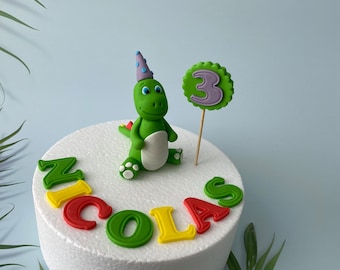 Decorazione per Torte Dinosauri, 14 Pezzi Decorazione Torta Dinosauro, Decorazioni per Torte a Forma di Dinosauro, DinosauriTema Torta Toppers, per Feste di Compleanno per Bambini