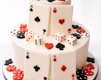 Decorazioni per Torte da Casinò, Decorazioni per