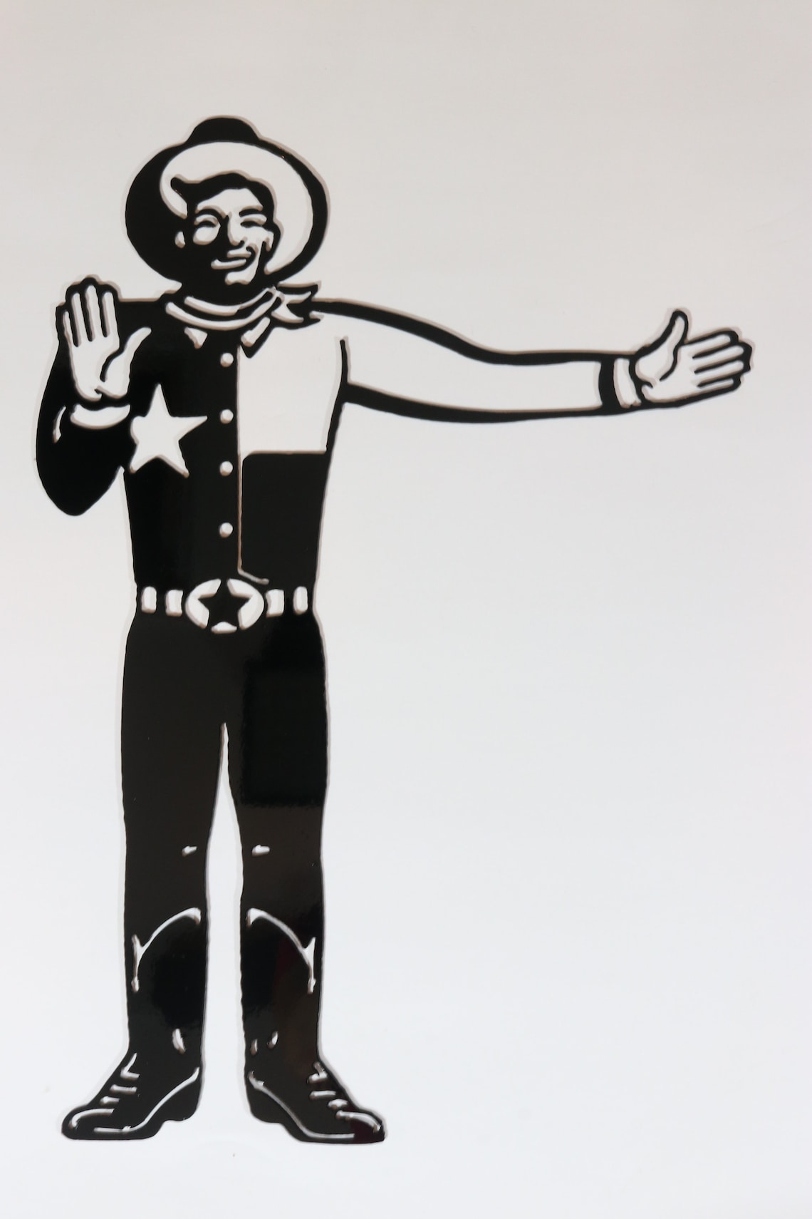 Big Tex Metal Wall Art Texas Decor Texas State Fair BigTex Etsy