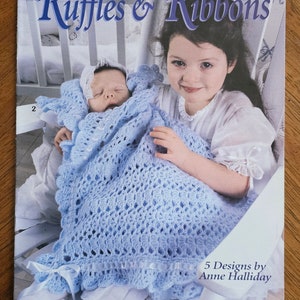 Wydanie You Pick - Leisure Arts Crocheted Baby Blanket Ulotki/Książki