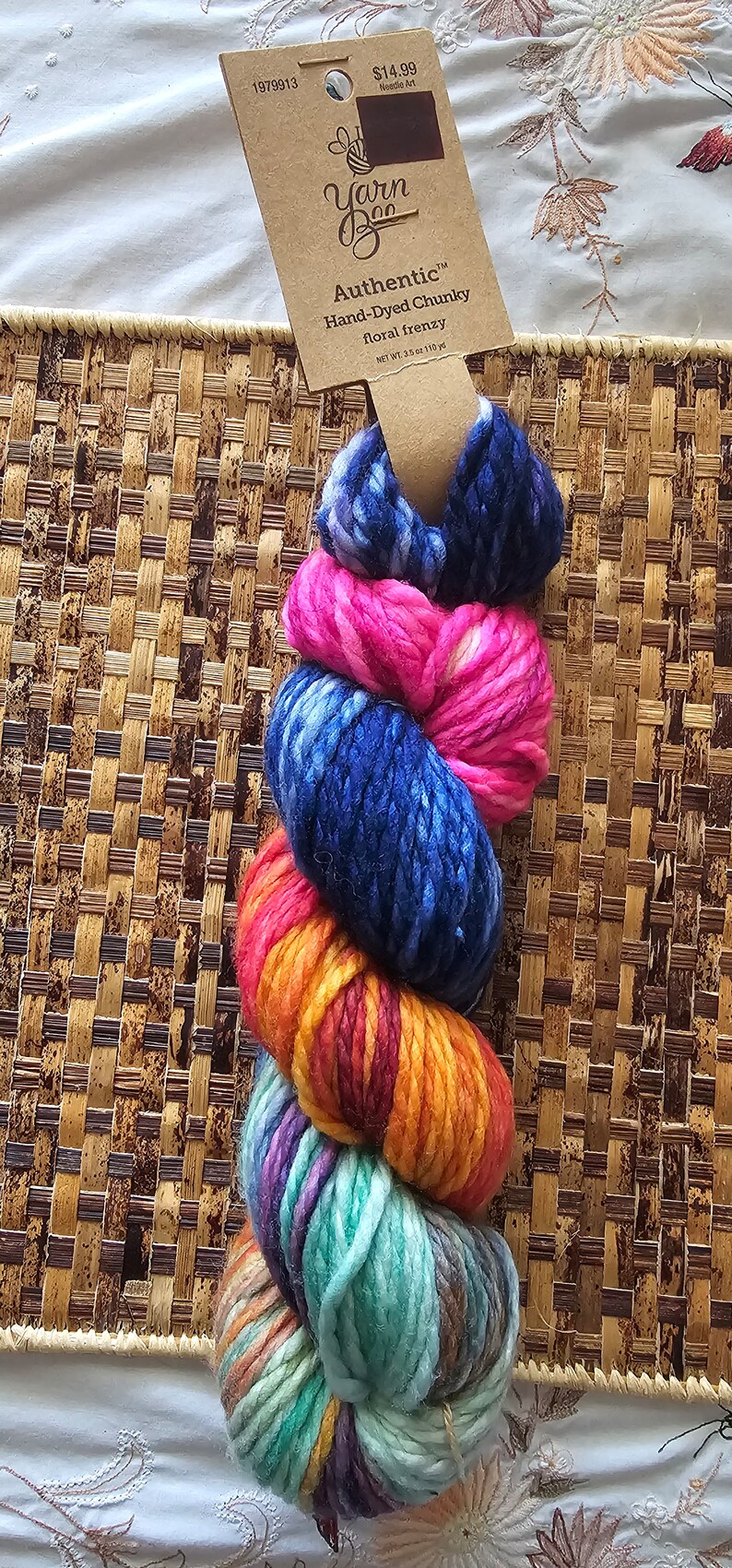 New Yarn Bee Authentic Handdyed Chunky Yarns retired Lots 3.5oz/100g