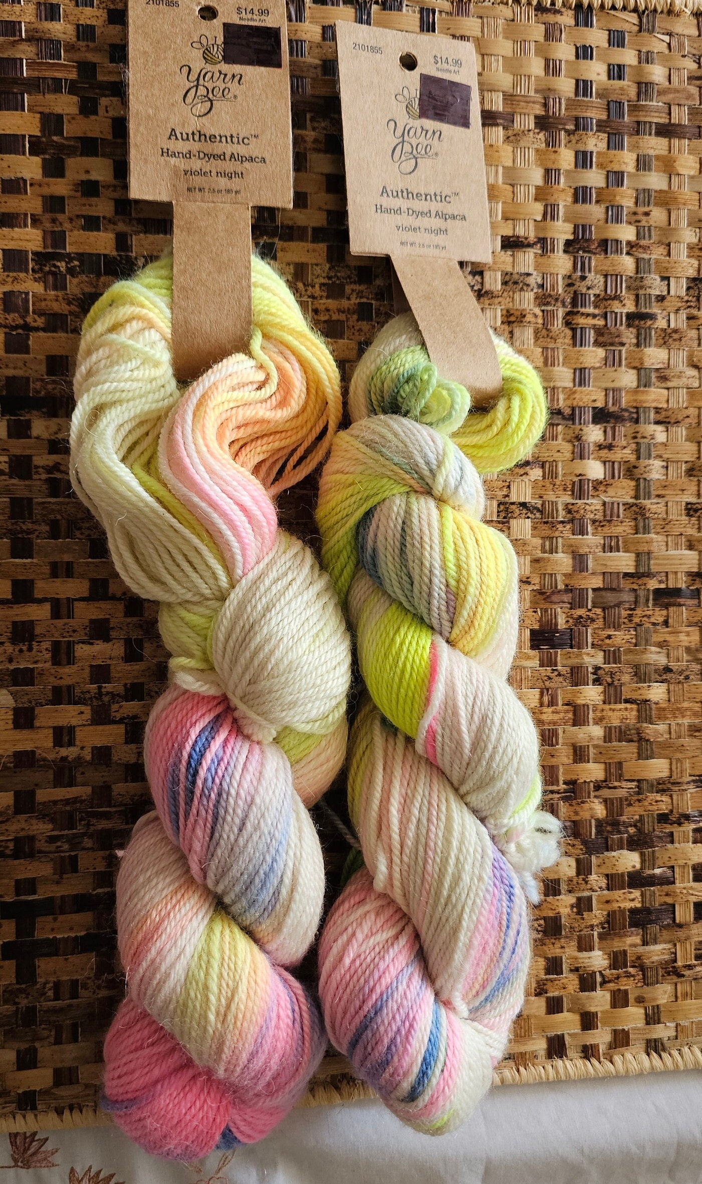 New Yarn Bee Authentic Handdyed Alpaca violet Night 2.5oz/70g, 185y/169m, 100 Baby Alpaca Etsy