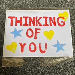 Lege "Thinking of You" Kaarten! Voeg je eigen notitie toe!