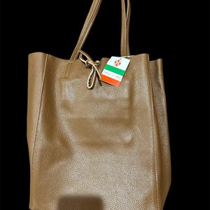 MADE IN ITALY Leather Bag or Toile de Jouy Dress