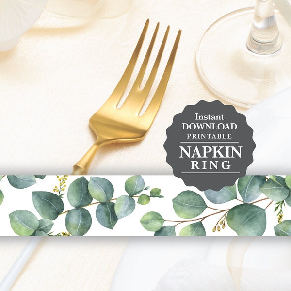 Napkin Bands - Etsy