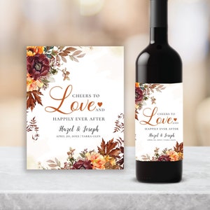 Wedding Wine Labels Wedding Wine Printable Wine Label ...