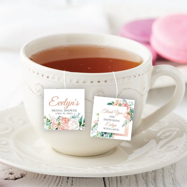 Printable Tea Bag - Etsy
