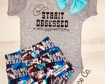 GaryCColeman George Strait Baby T Shirts Cotton Infant T-Shirt Girls Boys Short Sleeve Cotton Tee
