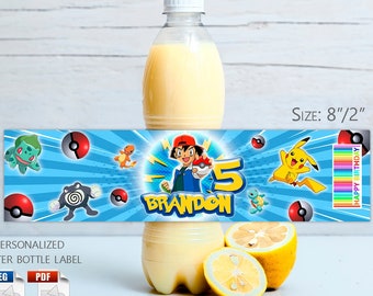 Pokemon Happy Birthday Banner - Etsy