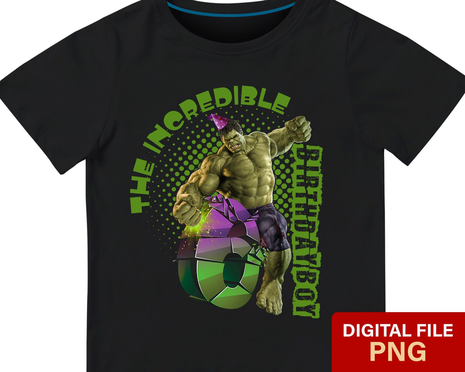 Hulk Birthday Shirt