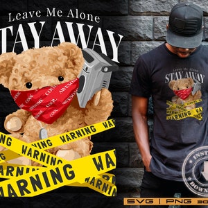 Cool bear SVG PNG | DTG Printing | Instant download | T-shirt Sublimation Digital File Download
