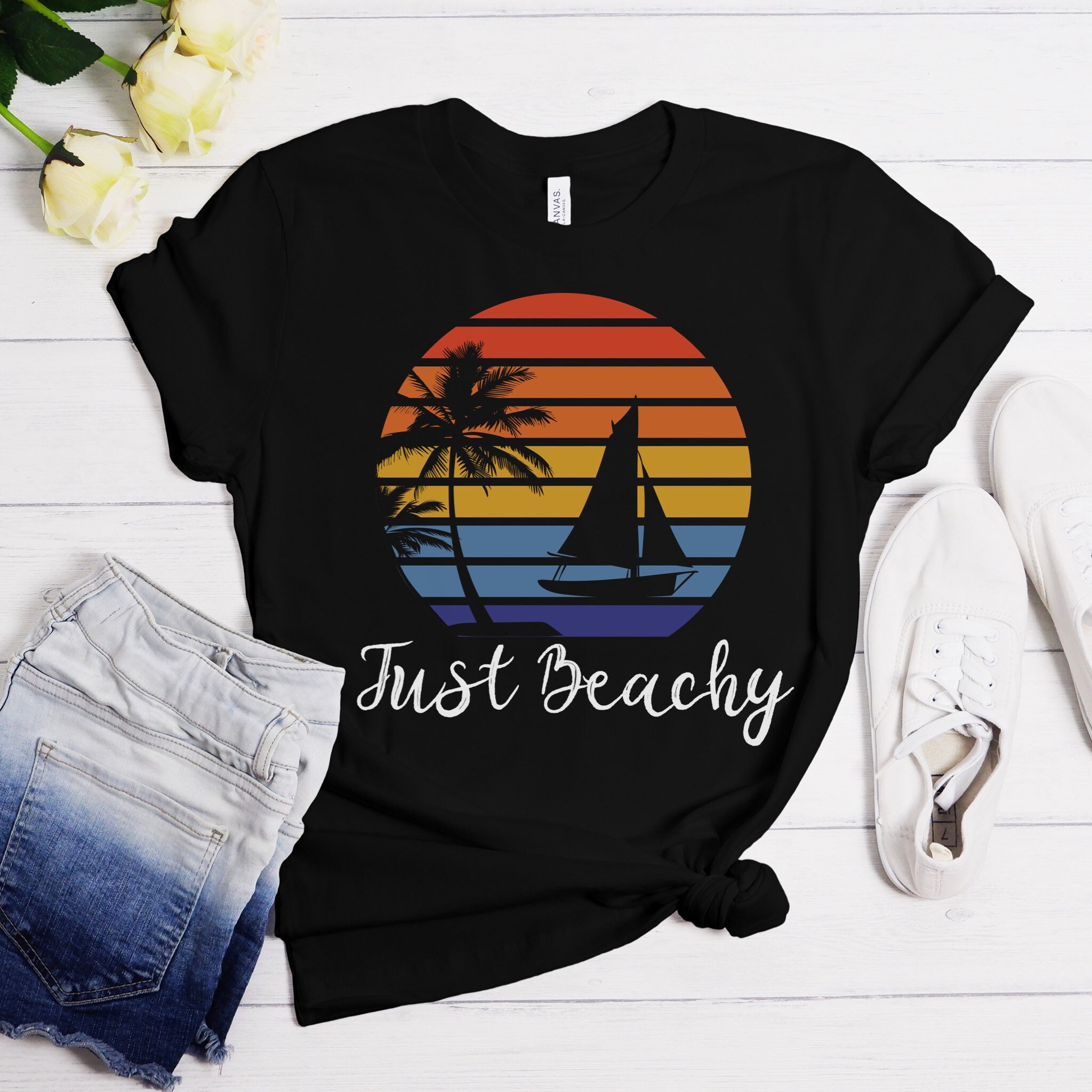 Nur Beachy Familie Urlaub Shirt lustige Strand TShirt Etsy