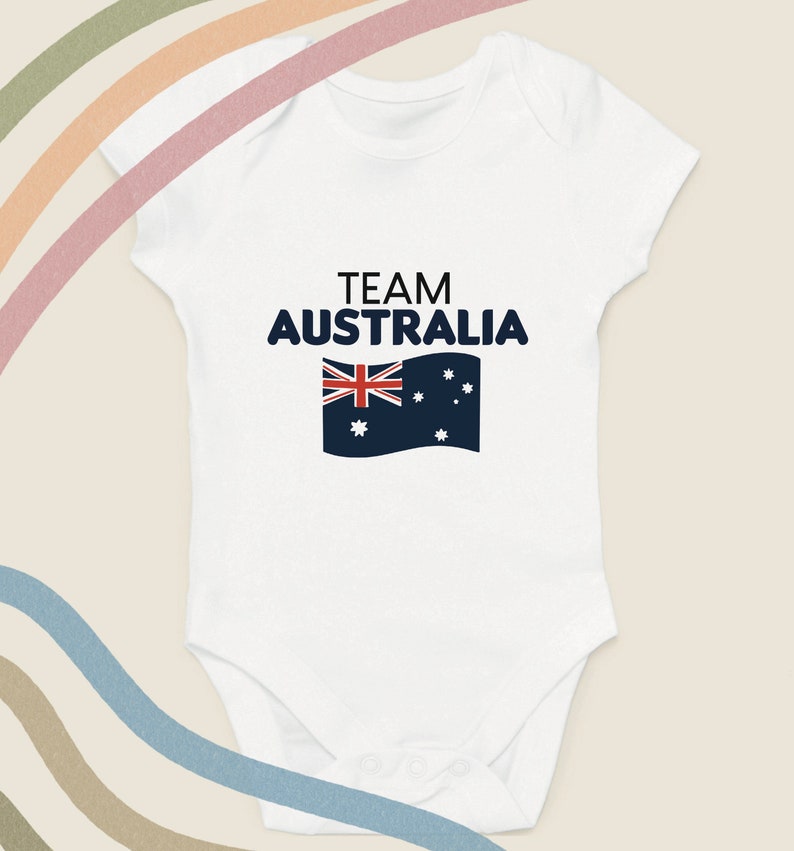 Baby Onesie Cricket Baby Clothes Baby Bodysuit Father\u2019s Day Gift Birthday Gift for Baby Team Australia Baby Grow Cute Baby Gift