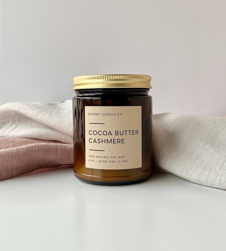 WickryCandleCo Soy Candle