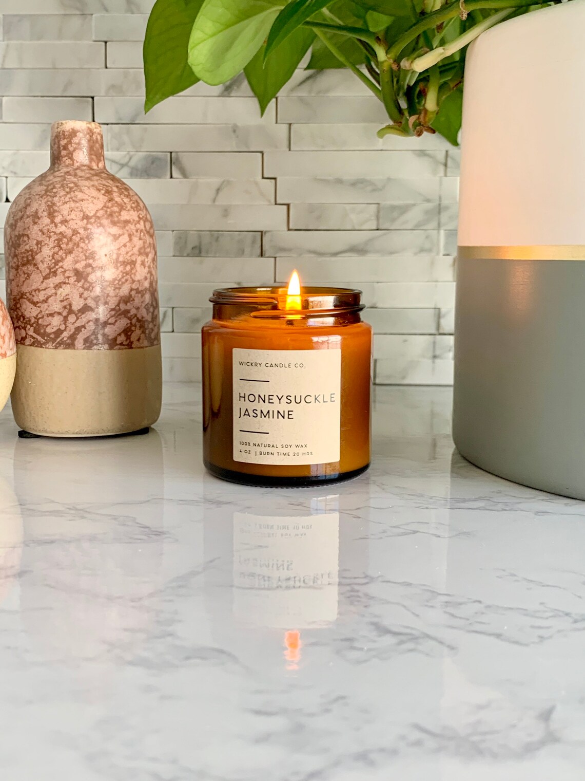 Black Currant Absinthe Soy Candle Fall Candle Candle in Jar Etsy