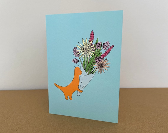 Greetings Card from Margo The Dinosaur