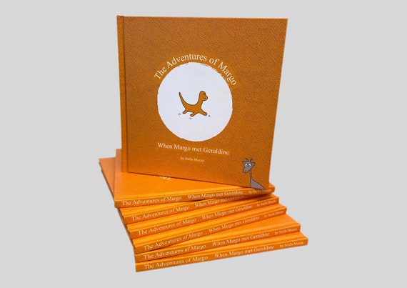 The Adventures of Margo, When Margo met Geraldine // Children's hardback book by Stella Mozza