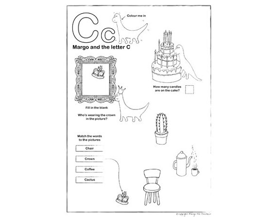 Dinosaur Activity Sheet / Download and print as many times as you like!