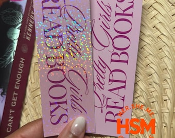 Pretty Girls Read Books Black Girl Bookmarks | Reading Accessories for Book Lovers | That Book Girl Aesthetic | Afrocentric Stationery Gift
