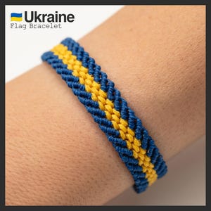 Bracciale con bandiera ucraina, braccialetto svedese, australiano, regalo di compleanno per uomo, braccialetto dell'amicizia, braccialetto regolabile impermeabile, bandiera del mondo