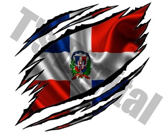 Dominikanische Republik Flagge Etsy
