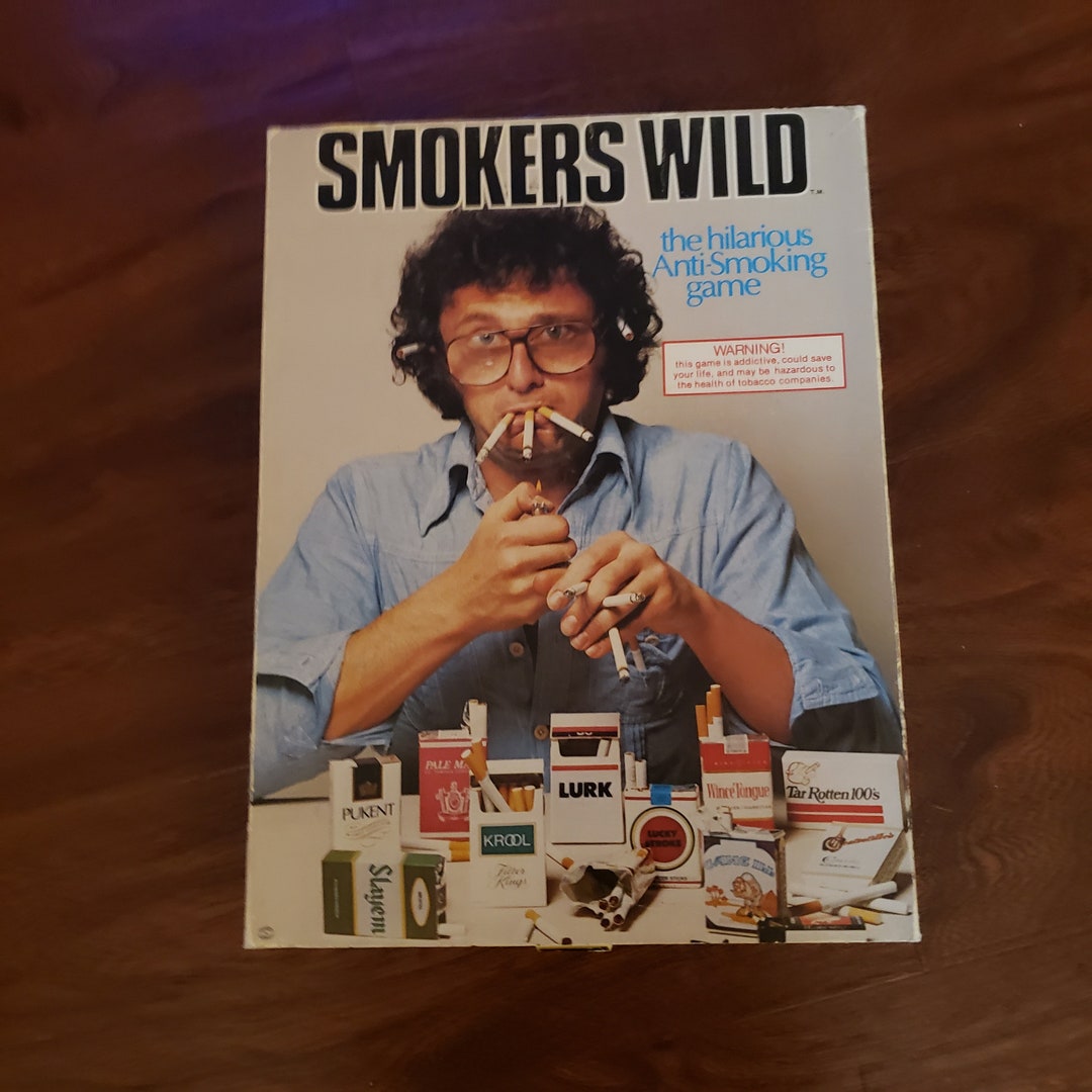 1975 Smokers Wild. an Anti Smoking Board Game. Etsy