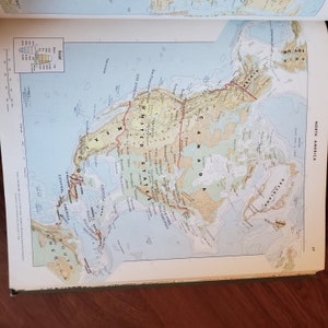 1965 Goode's World Atlas Rand Mcnally 12th Edition - Etsy