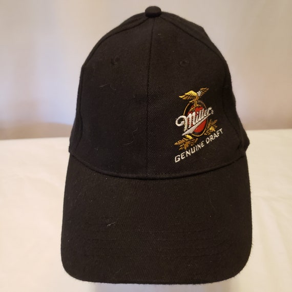 Vintage Mens Trucker Hat Miller Genuine 