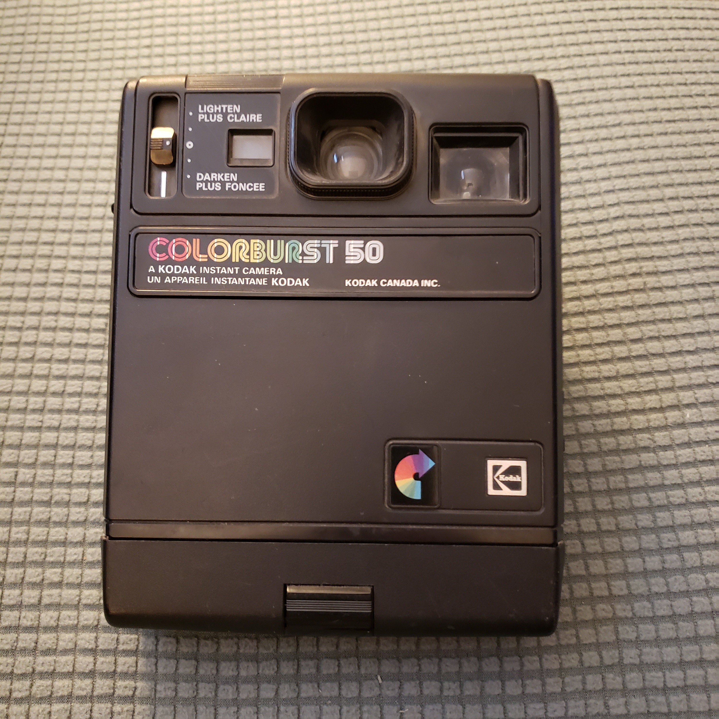 Vintage Kodak Colorburst 100 Kodak Polaroid Lawsuit Vintage